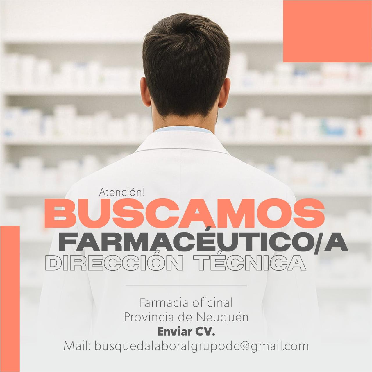 Farmacéutico/a Neuquén